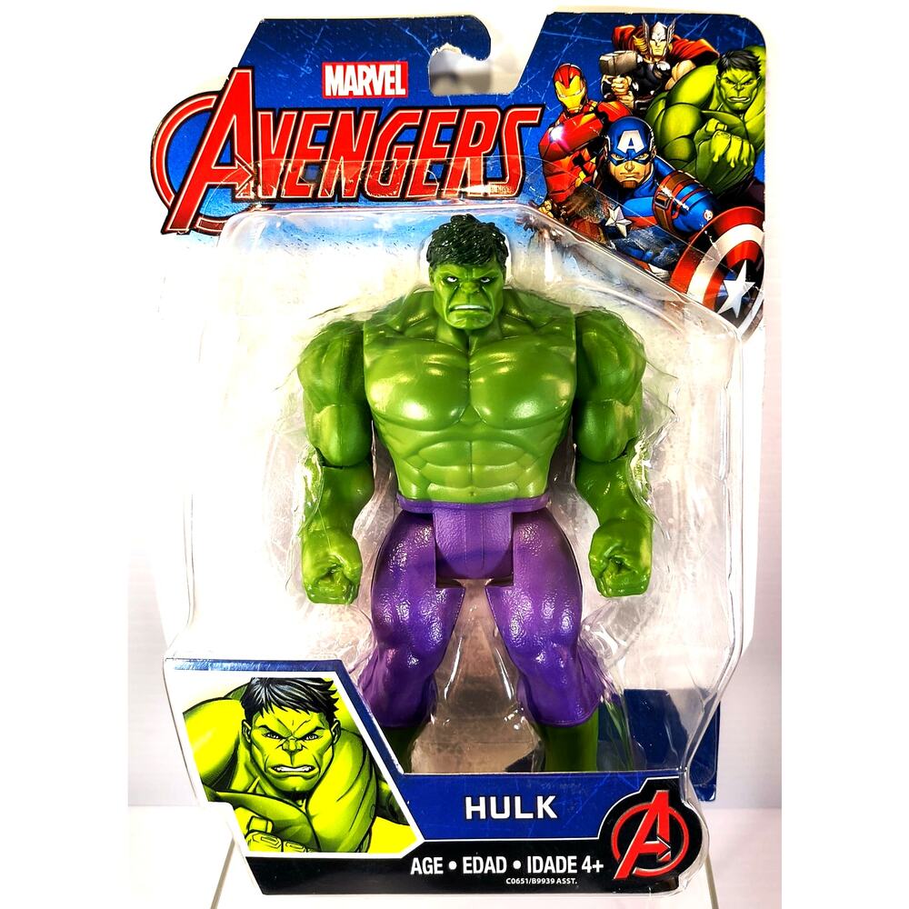 Hasbro 2016 Marvel Avengers INCREDIBLE HULK 6" Action Figure, New, See Pics!